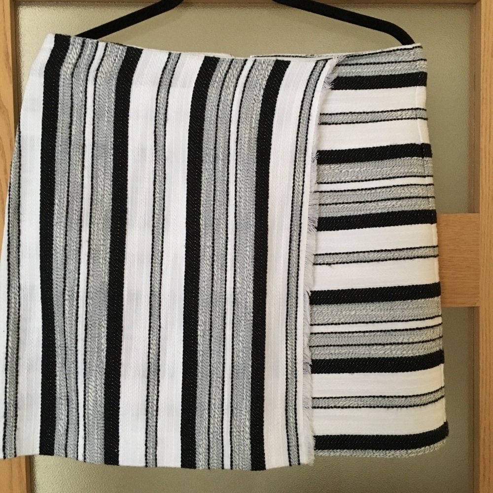 Striped Mini Skirt